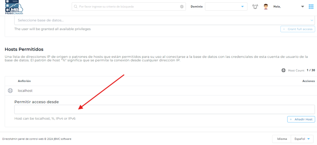 Redireccionar puerto SQL por SSH