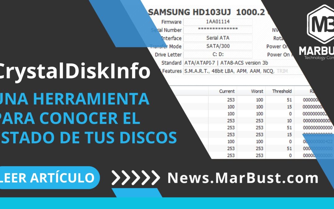 CrystalDiskInfo: Una herramienta para conocer el estado de tus discos