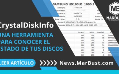 CrystalDiskInfo: Una herramienta para conocer el estado de tus discos